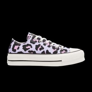 NWT Converse All Stars in Pastel Animal Print